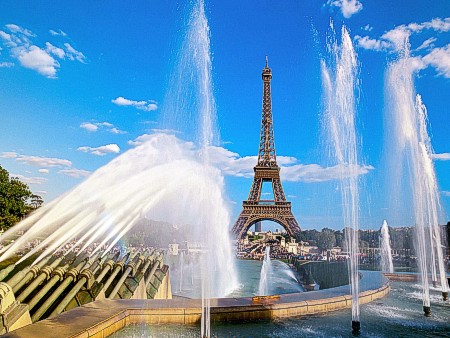 Eifel Tower in Paris, France